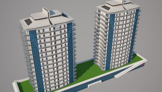 15 katlı apartman